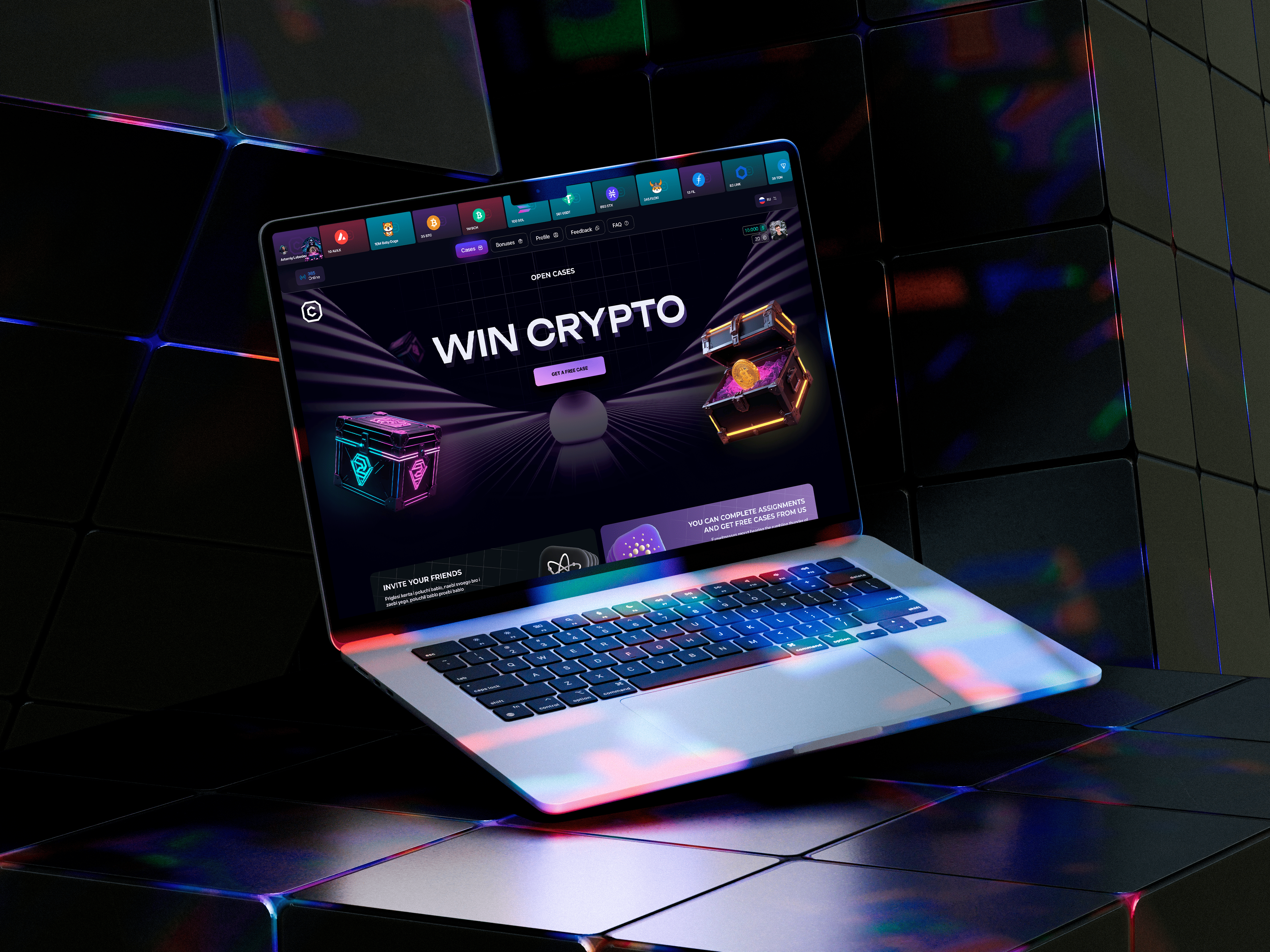 WIN CRYPTO case